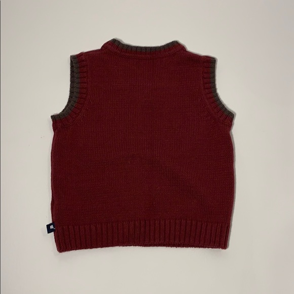Kitestrings vest sweater maroon - Picture 2 of 2